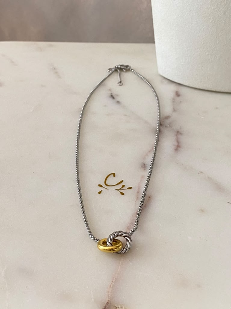 Two tones necklace