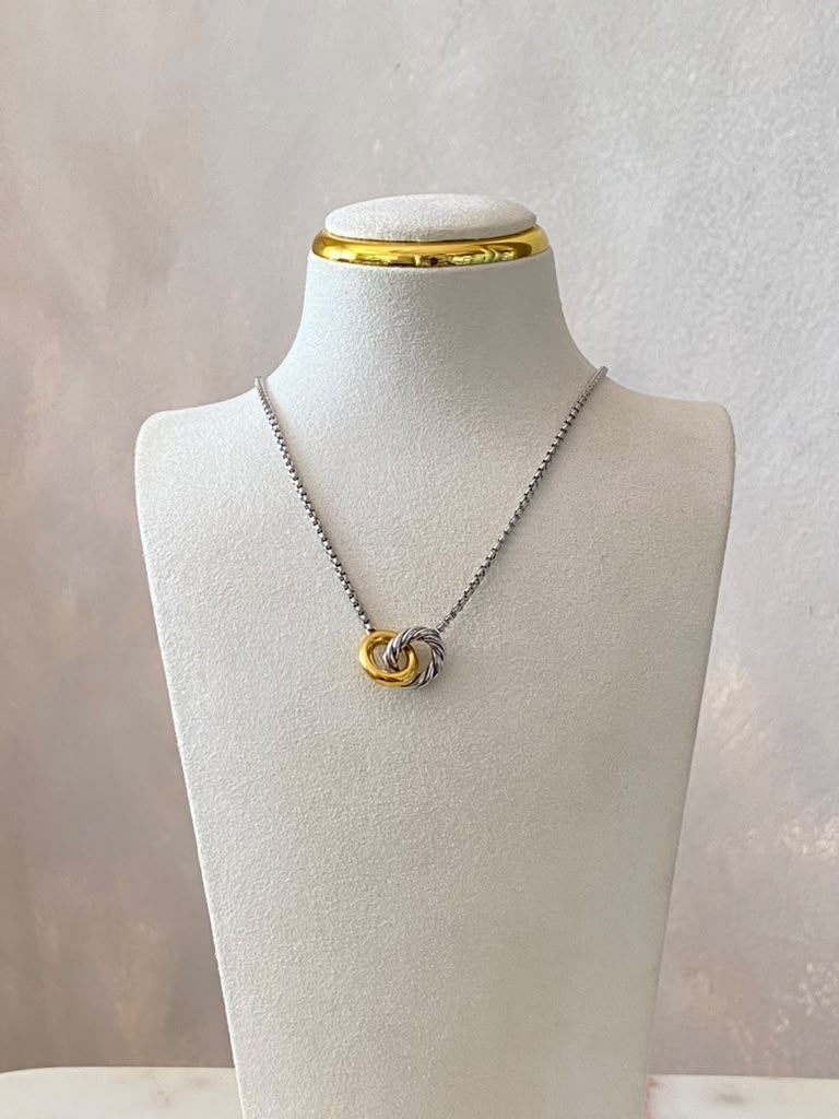 Two tones necklace