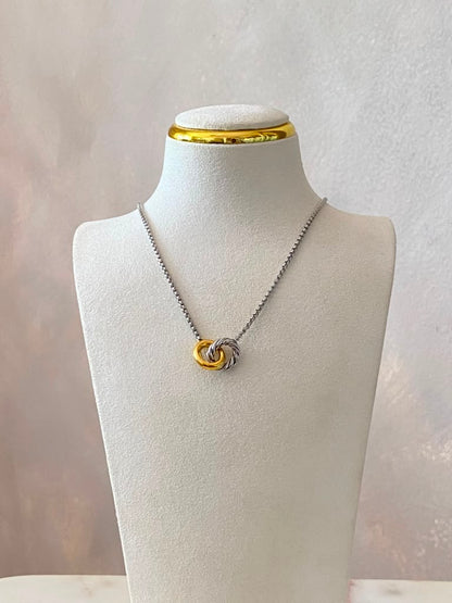 Two tones necklace